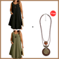 👗Women Casual Sleeveless Ruffle Dress – Breezy Casual Midi Dress ✨