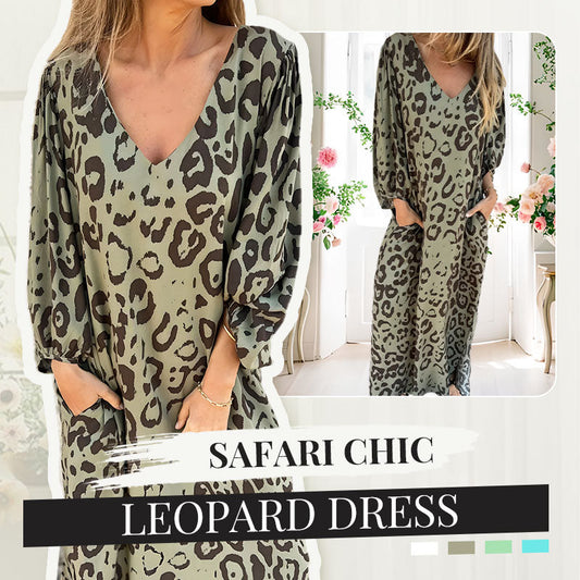 🌸Summer Specials🌸 V-Neck Printed Flowy Dress with Pockets