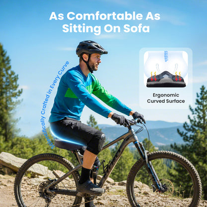 🚴‍♂️ Ultimate Comfort Bike Seat Cover – Say Goodbye to Saddle Pain on Long Rides!