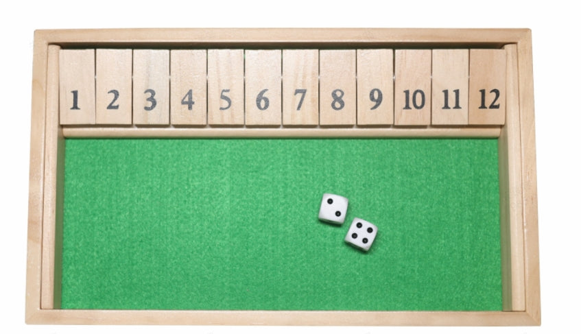 🎉FUN FAMILY GAMES - Shut The Box Board Game