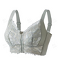 Women's Comfortable Front Closure Lace  Posture Support Bra