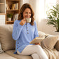 💃Women's Solid Color Crew Neck Long Sleeve Casual Loose Knit Pullover – Cozy Comfort Meets Effortless Style