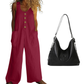🌿Women's Sleeveless Wide-Leg Jumpsuit with Pockets– Chic, Comfy & Effortless