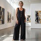 🌿Women's Sleeveless Wide-Leg Jumpsuit with Pockets– Chic, Comfy & Effortless