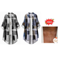 ✨ Women's Casual Plaid Long-Sleeve Shirt: Loose Fit & Wrinkle-Resistant 🌿