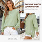 🔥2026 HOT SALE🔥 Long Sleeve Pullover Zipper Slit Casual Sweatshirt Dress