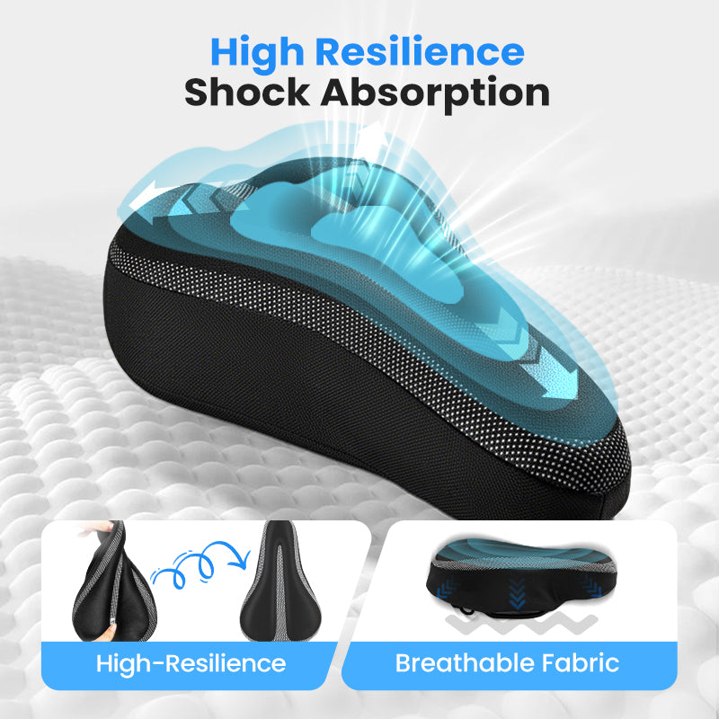 🚴‍♂️ Ultimate Comfort Bike Seat Cover – Say Goodbye to Saddle Pain on Long Rides!