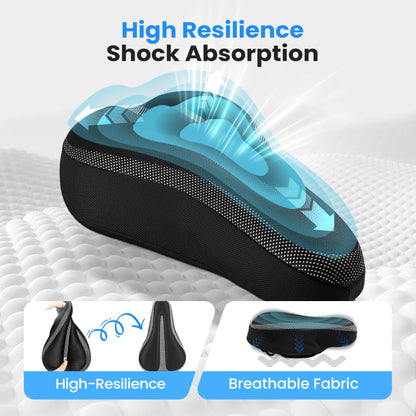 🚴‍♂️ Ultimate Comfort Bike Seat Cover – Say Goodbye to Saddle Pain on Long Rides!