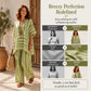 🌸Women's Loose V-Neck Striped 2-Piece Casual Set – Relaxed Oversized Fit & Effortless Style 🌿