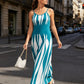👗50% OFF Striped Spaghetti Strap Dress, Slim & Airy
