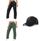⏳LAST DAY SALE 50% OFF!!🔥Women's Casual Athletic Pants with Zipper Pockets