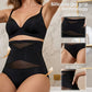 Plus-Size High-Waist Cross Tummy Control Panties