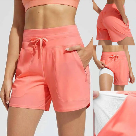 🌞Summer sale 50% DISCOUNT❄️Women's 5" Swim Board Shorts High Waisted Quick Dry Swimsuit Swimming Bottoms