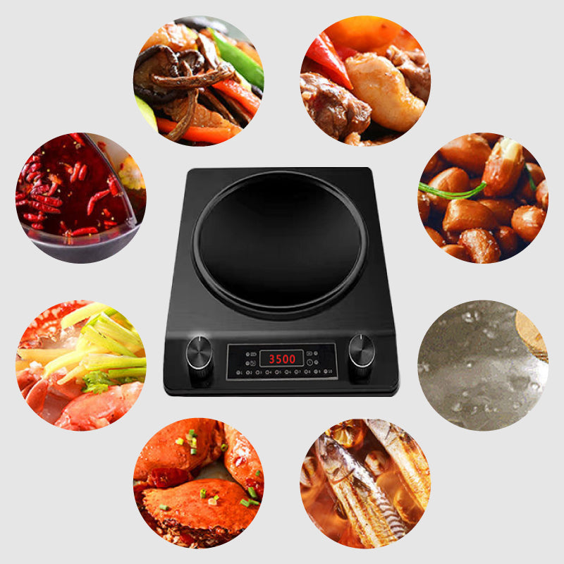 ⚡Limited-time offer of 55% off - 3500-watt induction hob, 10 temperature settings