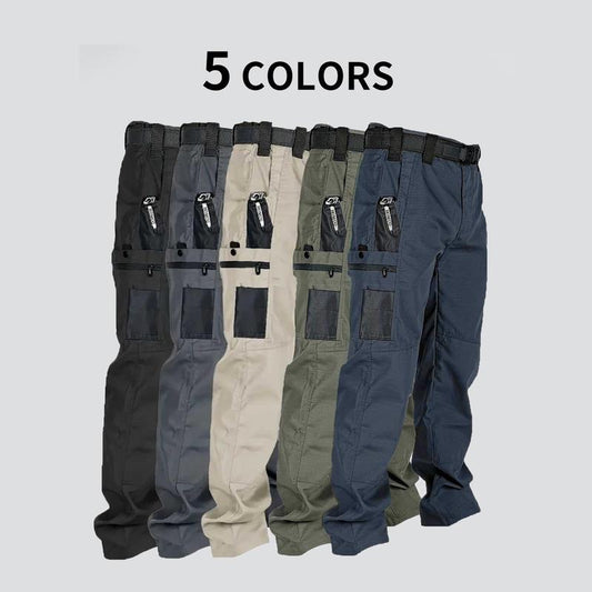 🏆🔥 LIMITED-TIME 50% OFF! 👖 Men's Breathable Cargo Pants – Moisture-Wicking, Multiple Pockets, Adjustable Belt 🏕️