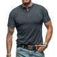 Men's Short Sleeve T-Shirts Basic Top with Button– Comfort, Style, And Versatility👕