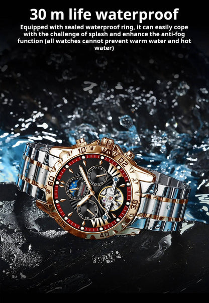 🔥Last Day 50% OFF🔥Swiss Brand New Waterproof Automatic Mechanical Watches