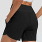 🌞Summer sale 50% DISCOUNT❄️Women's 5" Swim Board Shorts High Waisted Quick Dry Swimsuit Swimming Bottoms