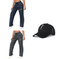 ⏳LAST DAY SALE 50% OFF!!🔥Women's Casual Athletic Pants with Zipper Pockets