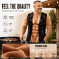 😄 Men's Funny Fake Muscle Print T-Shirt – Instant Muscle Look & Everyday Fun Style