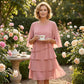 🌸Spring Sale 50% OFF🎁👗Women's Elegant Layered Ruffle Sleeve Dress – Effortless Style for Every Occasion💃