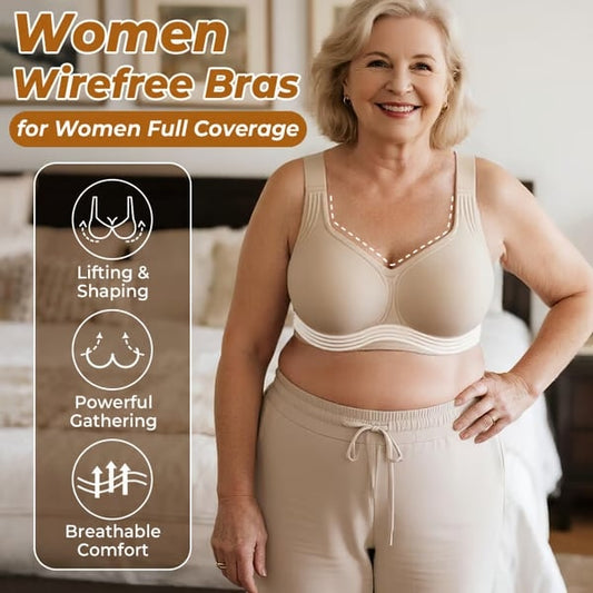 ✨🏆Super Firming Bra | Women Wirefree Seamless Bras 👍No More Sagging Breasts