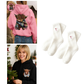 🐮 50% OFF!!🎁Cute Highland Cow Cozy Fleece-Lined Hooded Sweatshirt