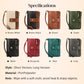 Women's Retro Style RFID Blocking Tri-fold Wallet