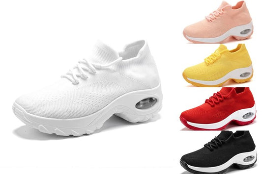 🏃‍♀️  Air-Cushioned Sports Shoes For Women - Orthopedic Running Shoes