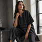 🌸Women's Loose V-Neck Striped 2-Piece Casual Set – Relaxed Oversized Fit & Effortless Style 🌿