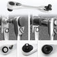 Silver Ratchet Wrench 1/4 Inch Mini Double Headed 72 Tooth Drive Socket🔧 The Mini Wrench That Tackles Tight Spaces!
