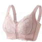 Women's Comfortable Front Closure Lace  Posture Support Bra