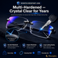 😍Buy 1 Get 1 Free 👓 Crystal Clear Reading Glasses – Lightweight Frameless Design with Premium Diamond-Cut Finish ✨