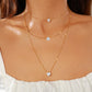 Elegant Multi Layered Necklace with Delicate Pendant🎁