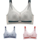 （Buy 2 Get 1 Free）Mesh Breathable Soft Wirefree Full Coverage Bra