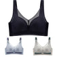 （Buy 2 Get 1 Free）Mesh Breathable Soft Wirefree Full Coverage Bra