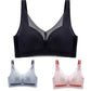 （Buy 2 Get 1 Free）Mesh Breathable Soft Wirefree Full Coverage Bra