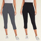🌟Stretchy Tummy Control Yoga Capris for Women💪 Unleash Your Confidence✨