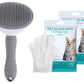 🧹Self-Cleaning Slicker Brush for Dogs & Cats 🐶Say Goodbye To Pet Hair Chaos 🐾✨
