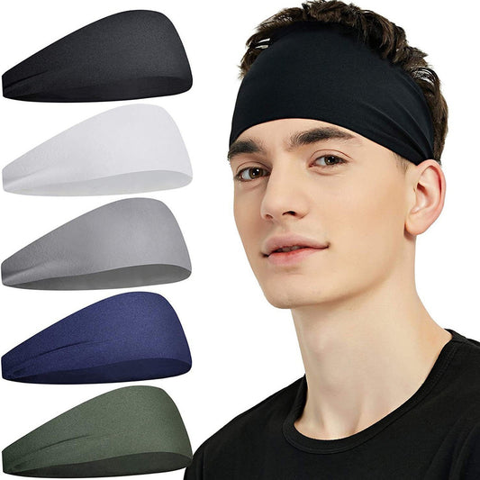 2Pcs Sweatband Sports Headband