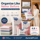 🥳2026 HOT SALE🥳💞50K+ SOLD!🧳💨 50% OFF! No‑Pump Vacuum Storage Bags – Press & seal, no pump needed. Saves 80% space, keeps clothes dry & dust‑free. Perfect for bulky bedding & off‑season gear. 🛏️🗄️