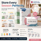 🥳2026 HOT SALE🥳💞50K+ SOLD!🧳💨 50% OFF! No‑Pump Vacuum Storage Bags – Press & seal, no pump needed. Saves 80% space, keeps clothes dry & dust‑free. Perfect for bulky bedding & off‑season gear. 🛏️🗄️