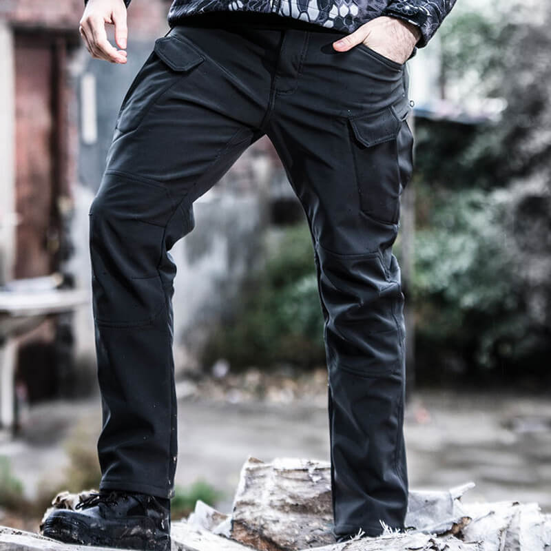 💪 Ultimate Men’s Winter Tactical Pants – Multi-Pocket, Waterproof, Warm & Built for Action!