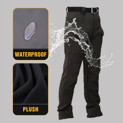 💪 Ultimate Men’s Winter Tactical Pants – Multi-Pocket, Waterproof, Warm & Built for Action!