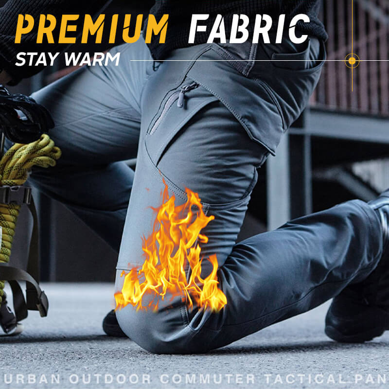 💪 Ultimate Men’s Winter Tactical Pants – Multi-Pocket, Waterproof, Warm & Built for Action!