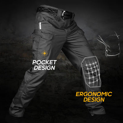 💪 Ultimate Men’s Winter Tactical Pants – Multi-Pocket, Waterproof, Warm & Built for Action!