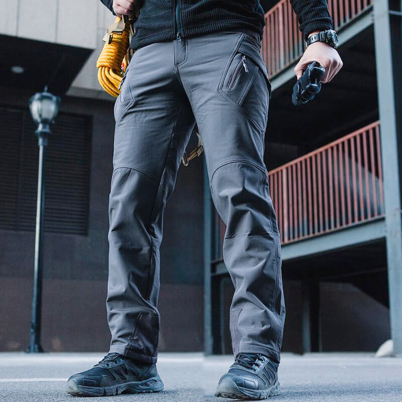 💪 Ultimate Men’s Winter Tactical Pants – Multi-Pocket, Waterproof, Warm & Built for Action!