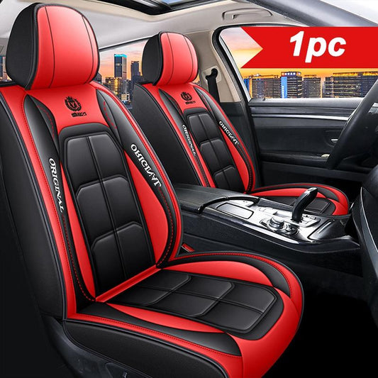🔥2026 Hot Sale 🔥Premium Leather Front Seat Covers – Universal Fit for Sedans, SUVs & Trucks