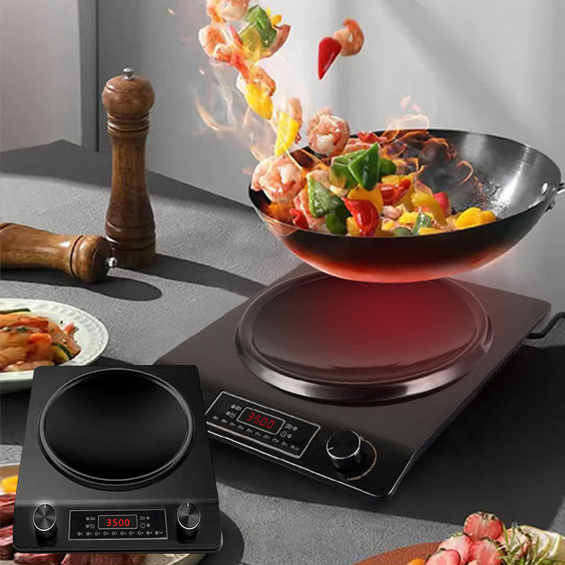 ⚡Limited-time offer of 55% off - 3500-watt induction hob, 10 temperature settings