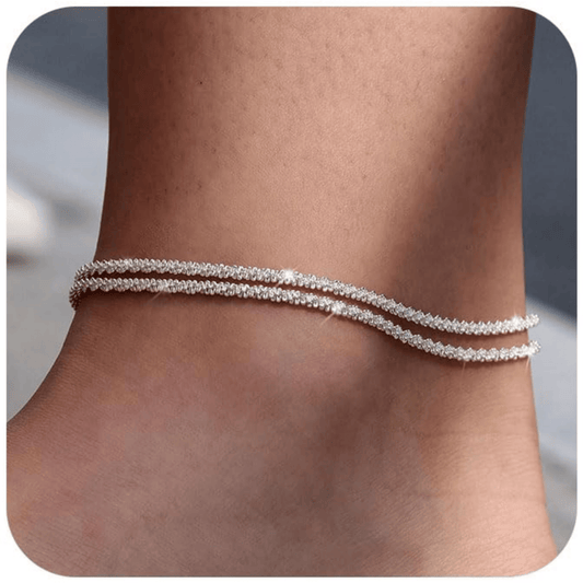 💜LAST DAY - BUY 2 GET 2 FREE💜Dainty Layered waterproof anklet
